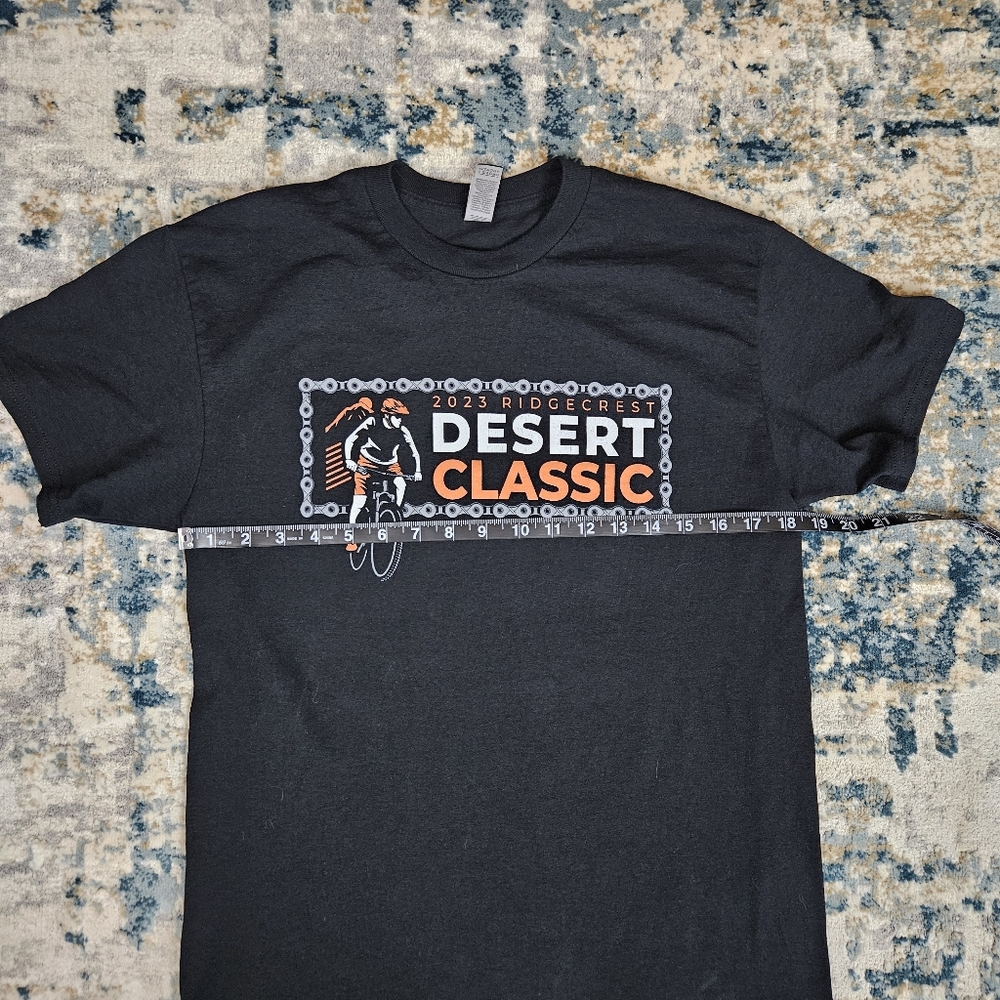 Ridgecrest Desert Classic 2023 MTB T Shirt Men’s M Black Graphic Mountain Biking - Picture 6 of 9